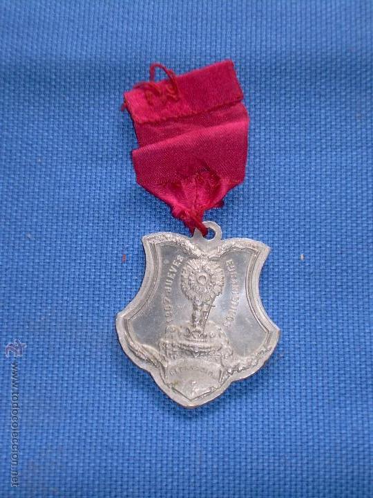 Antig&uuml;edades: ANTIGUA MEDALLA JUEVES EUCARISTICO - Foto 1
