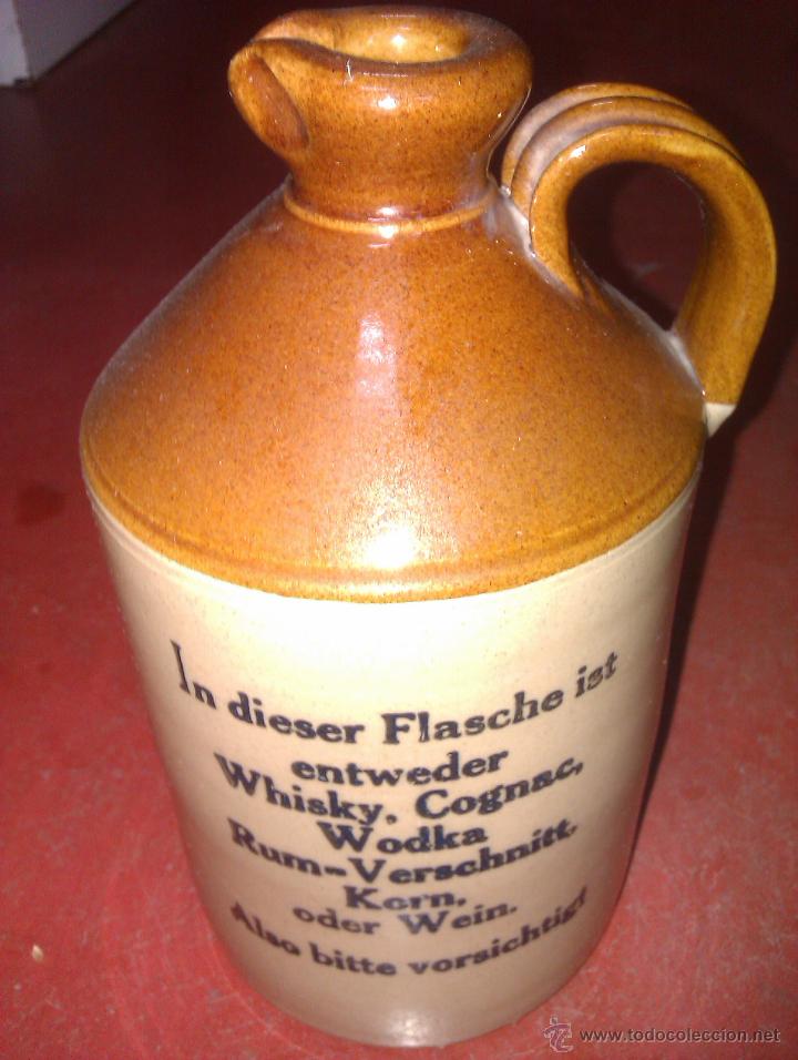 Antig&uuml;edades: BOTELLA DE CERAMICA ALEMANA - Foto 1
