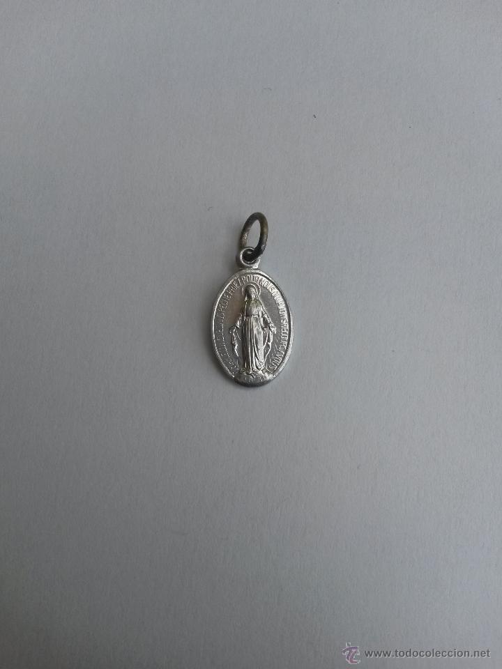 Antig&uuml;edades: Medalla inmaculada francesa de 1,9 x 1 cms - Foto 1