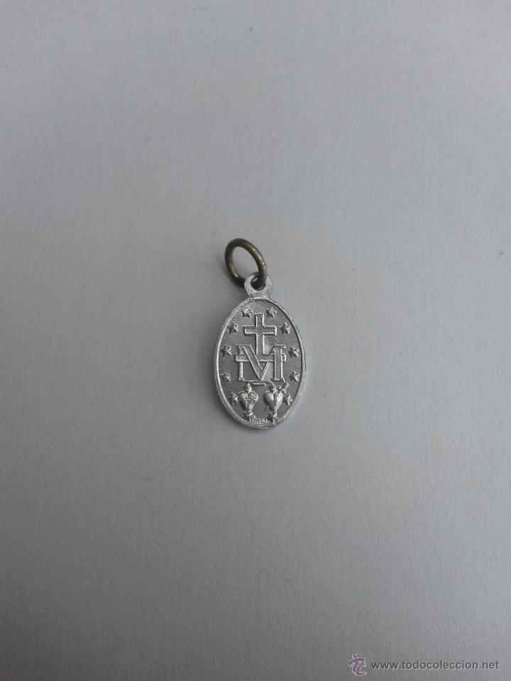 Antig&uuml;edades: Medalla inmaculada francesa de 1,9 x 1 cms - Foto 2