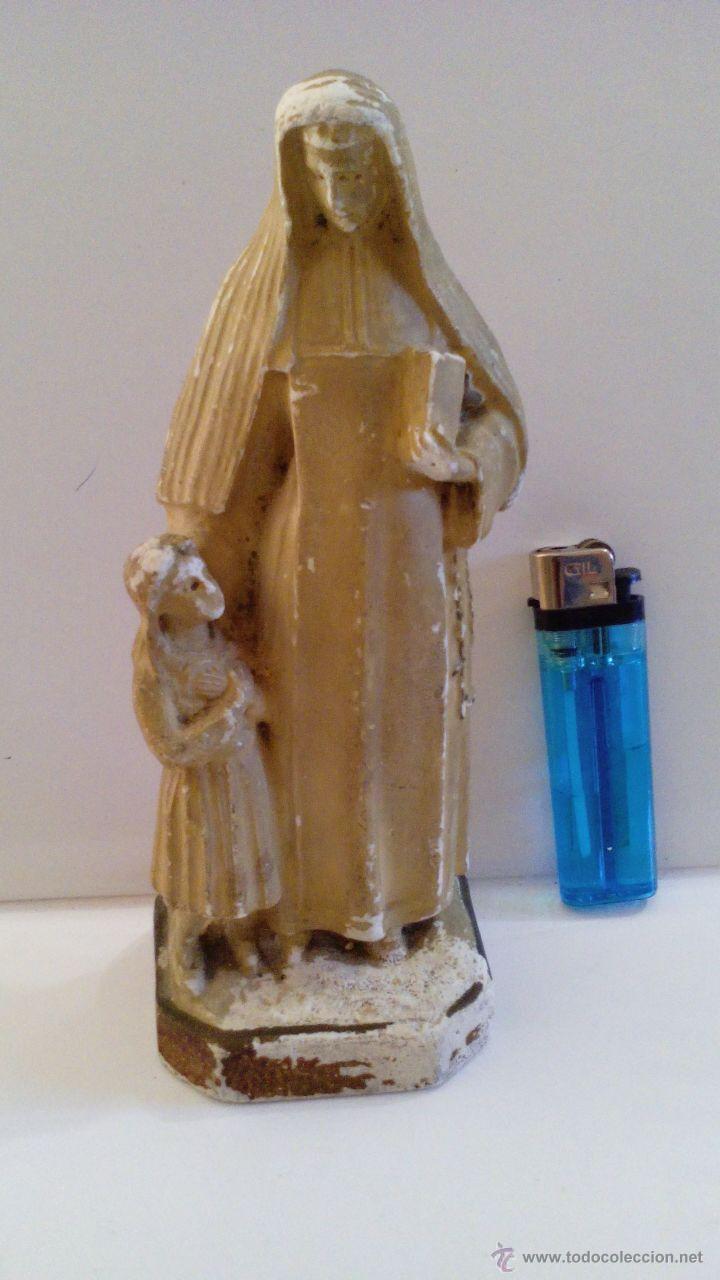 Antig&uuml;edades: VIRGEN DE OLOT CON NI&Ntilde;A - Foto 1