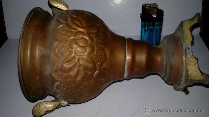 Antig&uuml;edades: JARR&Oacute;N DE LAT&Oacute;N Y COBRE CON GRIFO - Foto 2