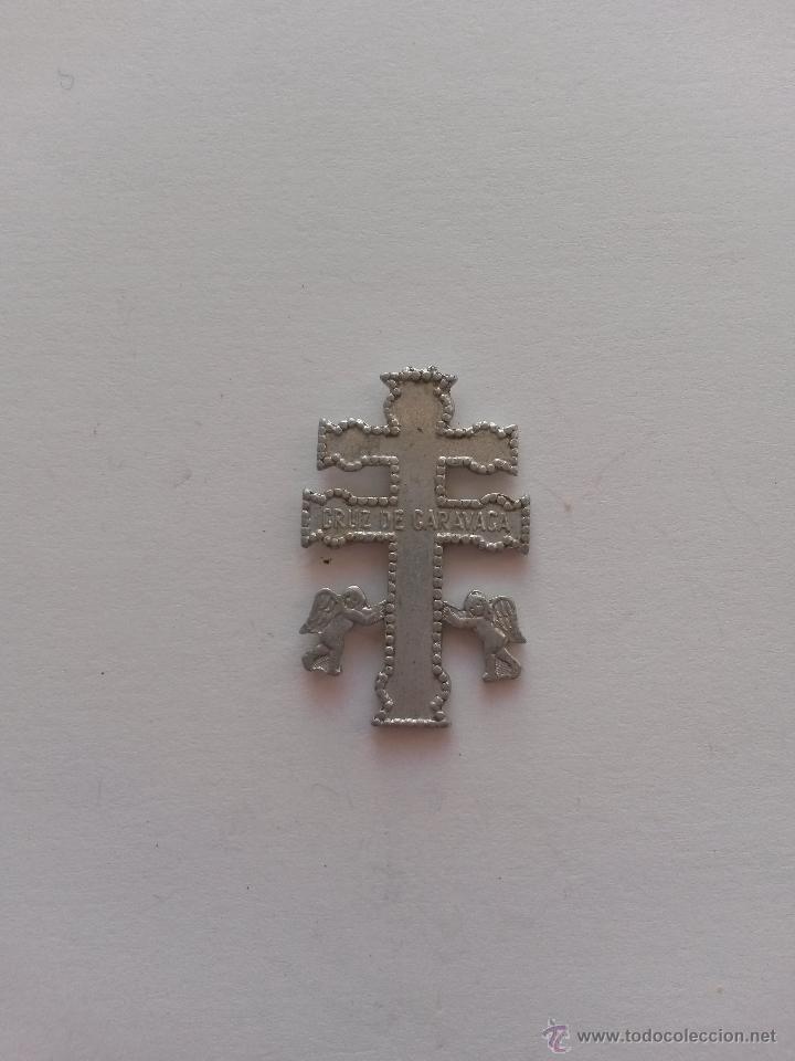 Antig&uuml;edades: Cruz ce caravaca de 2,8 x 1,8 cms - Foto 2