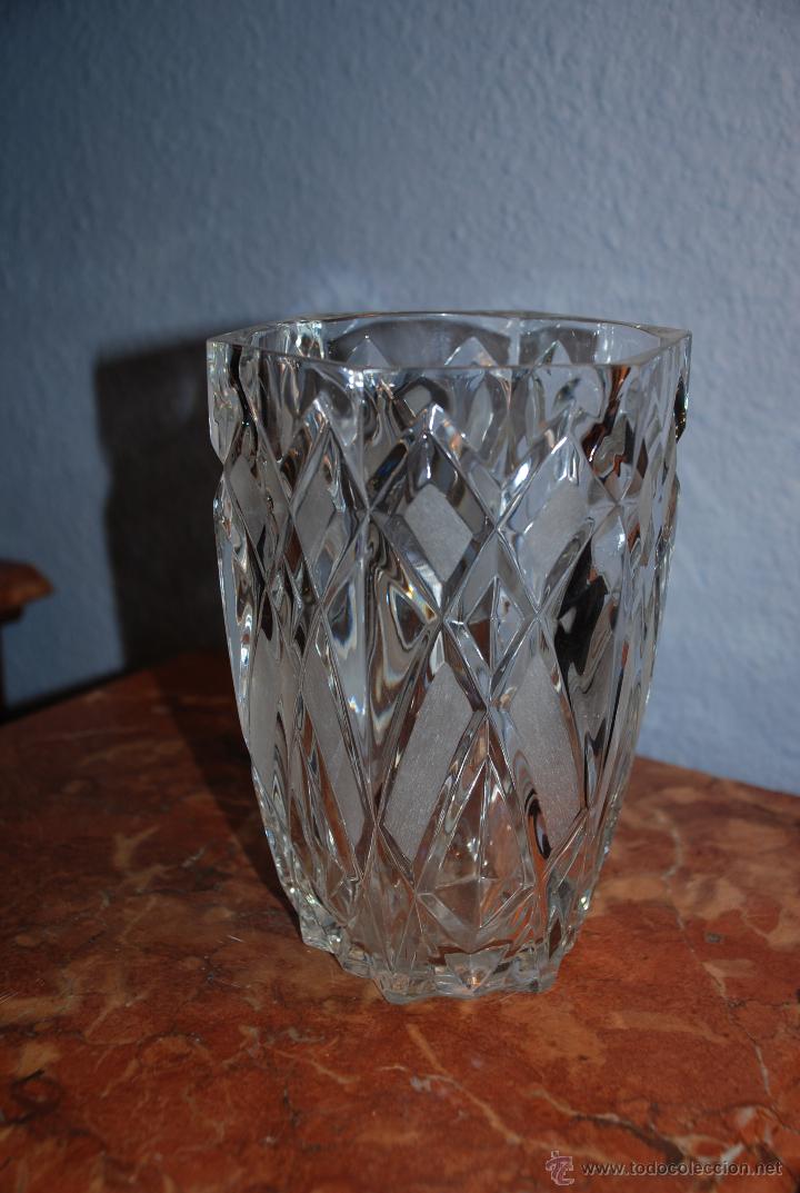 Antig&uuml;edades: ANTIGUO JARR&Oacute;N DE CRISTAL TALLADO - Foto 2