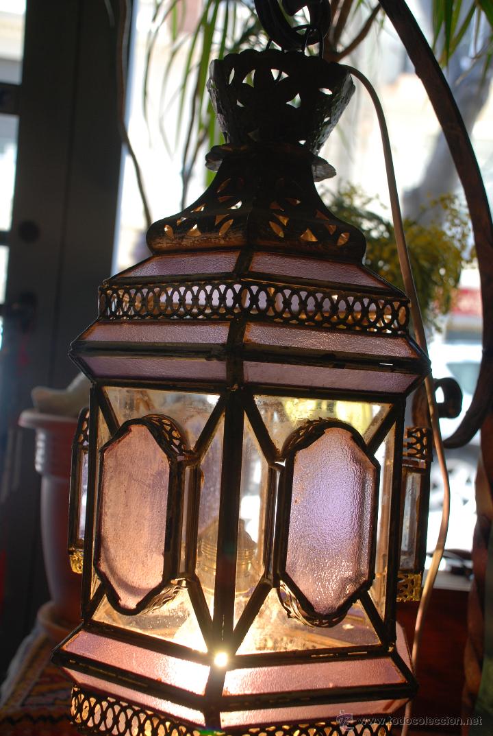 Antig&uuml;edades: MUY BONITO FAROL ESTILO MORUNO - Foto 4