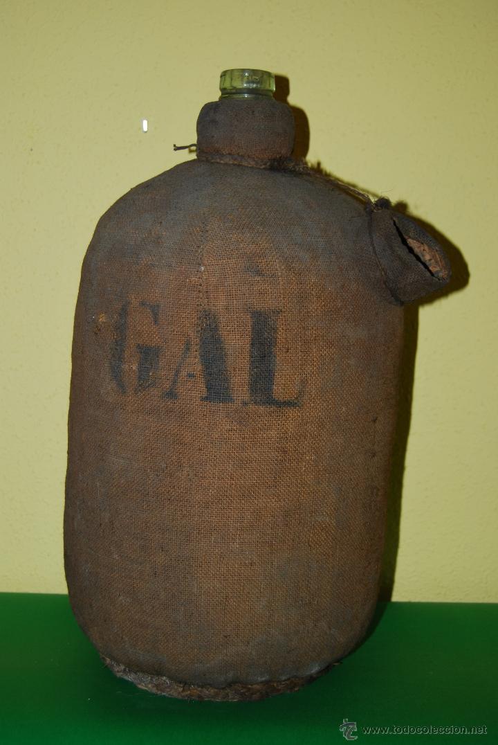 Antig&uuml;edades: FRASCA DE CRISTAL PARA PERFUME - FORRADA - PERFUMER&Iacute;A GAL - BOTELLA - FARMACIA - CIRCA 1900 - T