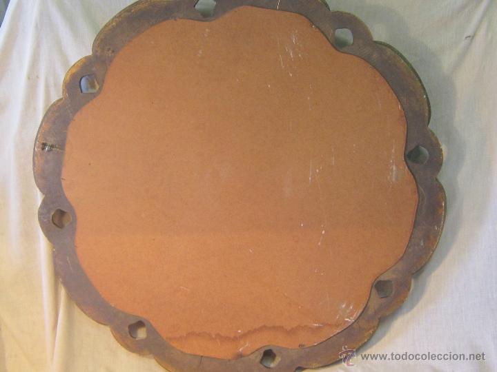 Antig&uuml;edades: espejo en madera con pan de oro - Foto 3