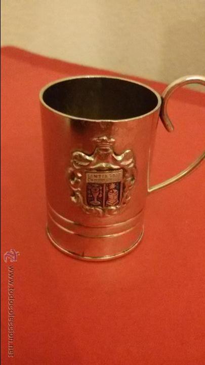 Oggetti Antichi: JARRITA CON EL ESCUDO DE SANTIAGO DE COMPOSTELA