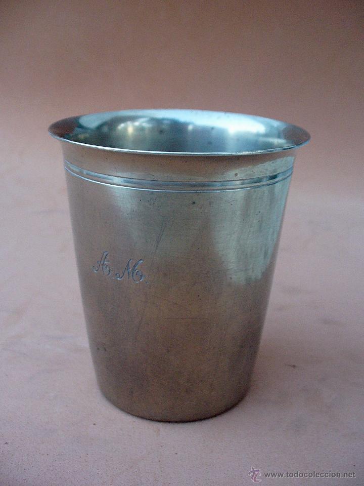 Antig&uuml;edades: VASO DE MENESES - MADRID, CON INICIALES - Foto 1