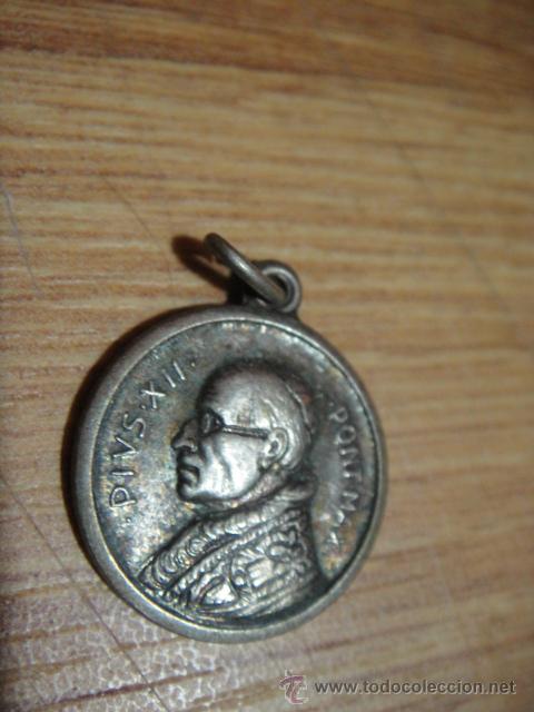 Antig&uuml;edades: medalla pio XII , en bronce - Foto 1
