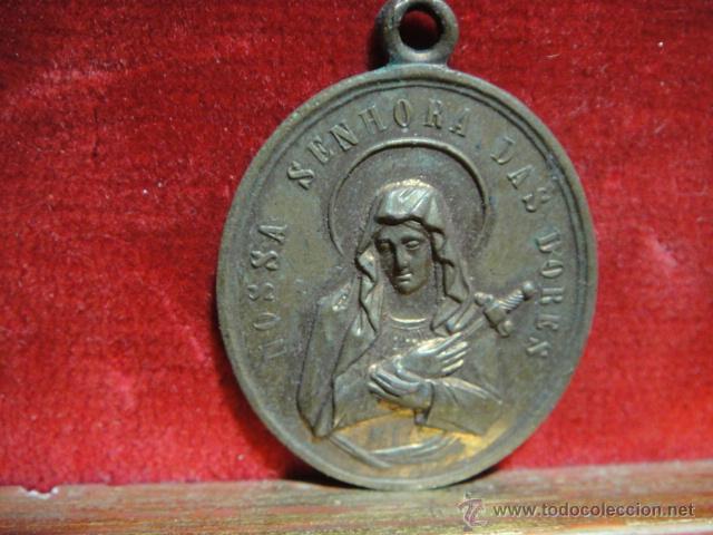 Antig&uuml;edades: medalla nossa senhora das dores - Foto 1