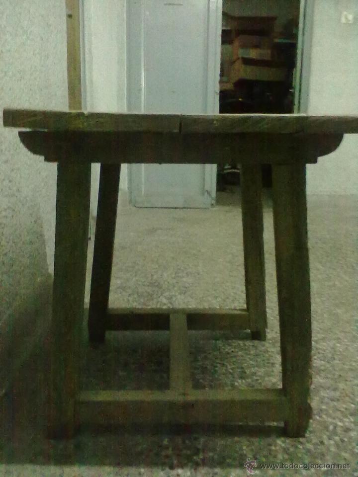 Antig&uuml;edades: MESA TOCINERA  ROBLE - Foto 3