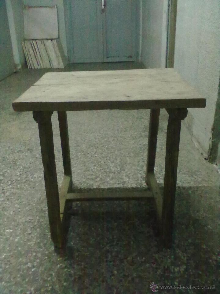 Antig&uuml;edades: MESA TOCINERA  ROBLE - Foto 4