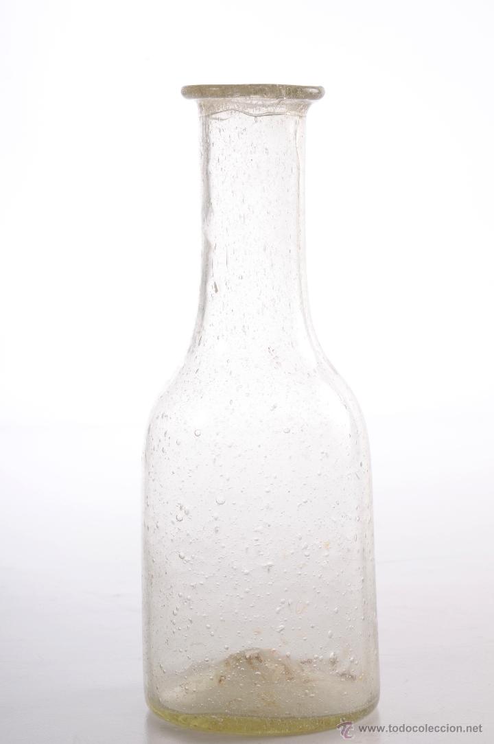 Antig&uuml;edades: ANTIGUA BOTELLA EN VIDRIO SOPLADO - Foto 2