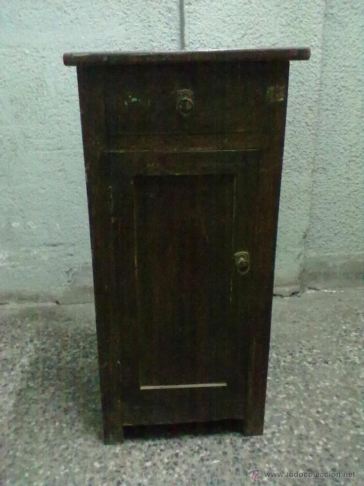 Antig&uuml;edades: MESILLA NOCHE PARA RESTAURAR - Foto 1