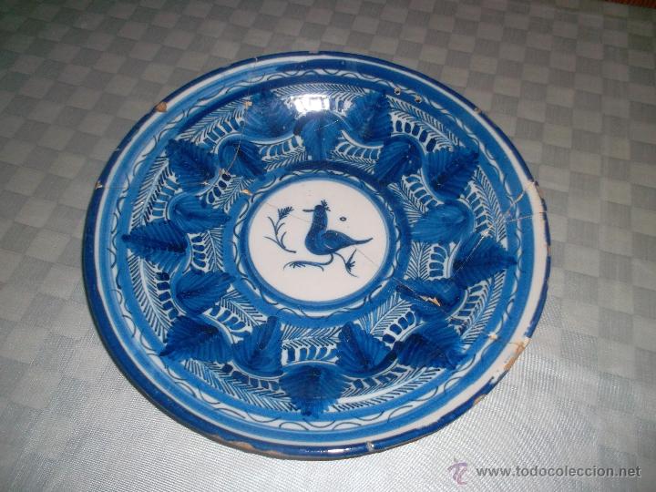 Antig&uuml;edades: plato del 1800 de felipe sanches - Foto 1