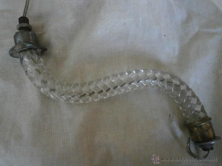 Antig&uuml;edades: ANTIGUO BRAZO DE L&Aacute;MPARA DE ARA&Ntilde;A. - Foto 1