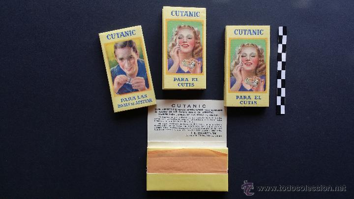Antig&uuml;edades: 4 Libritos del antiguo papel Cutanic. - Foto 4