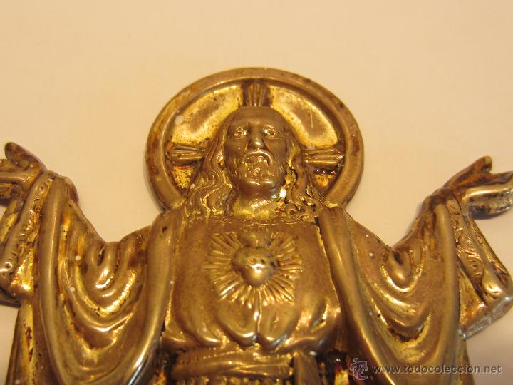Antig&uuml;edades: medalla sagrado coraz&oacute;n - Foto 2