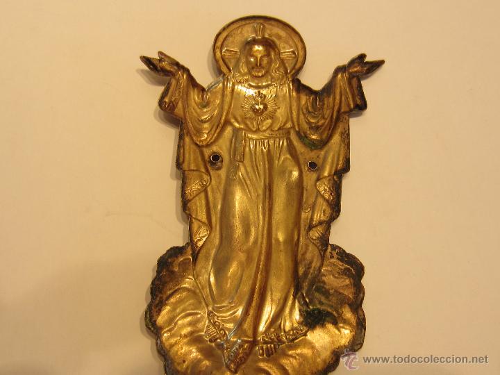 Antig&uuml;edades: medalla sagrado coraz&oacute;n - Foto 6