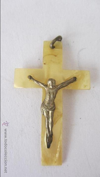 Antig&uuml;edades: CRUZ de NACAR , CON CRISTO - Foto 1