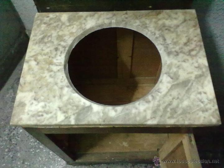 Antig&uuml;edades: LAVABO A&Ntilde;OS 40 PARA RESTAURAR - Foto 8