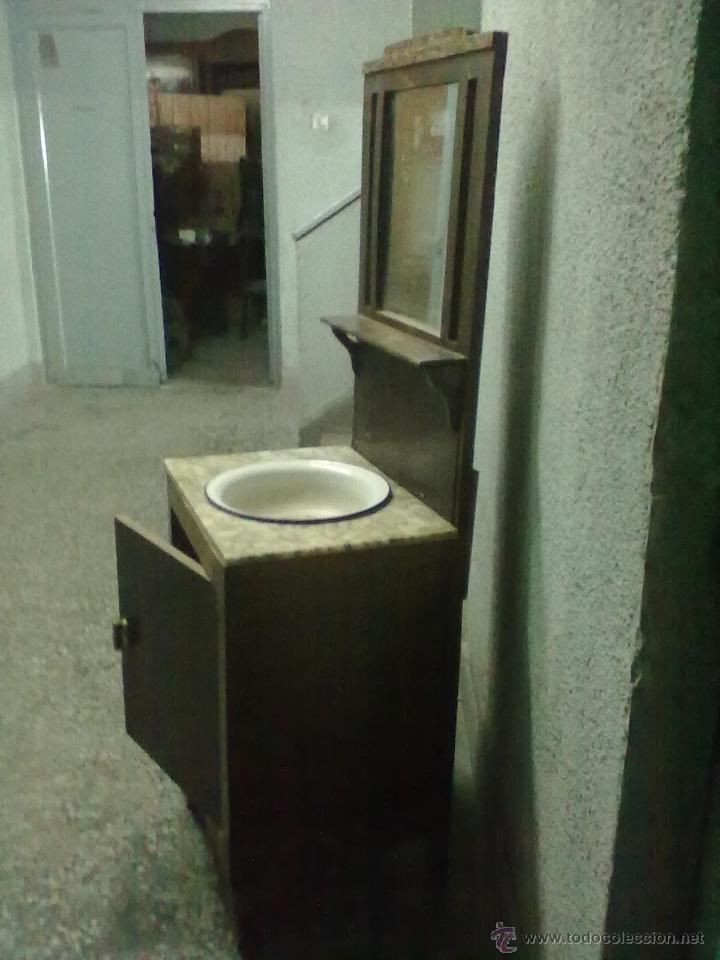 Antig&uuml;edades: LAVABO A&Ntilde;OS 40 PARA RESTAURAR - Foto 11
