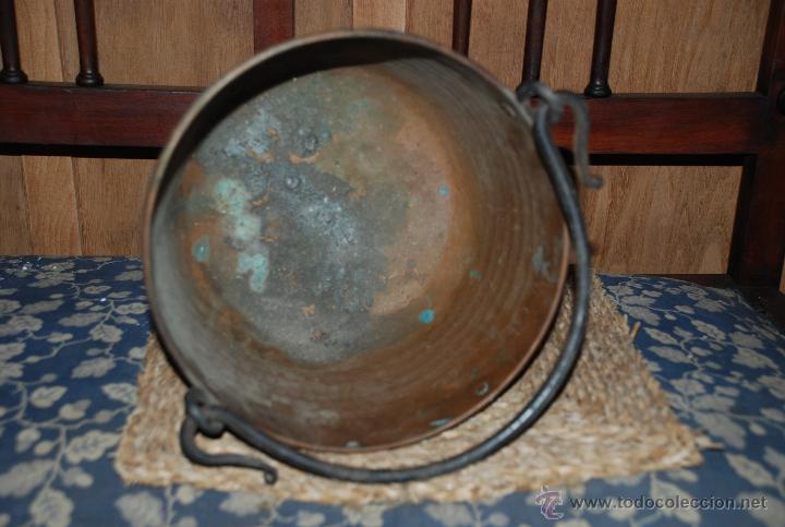 Antig&uuml;edades: ANTIGUA OLLA DE COBRE - Foto 6