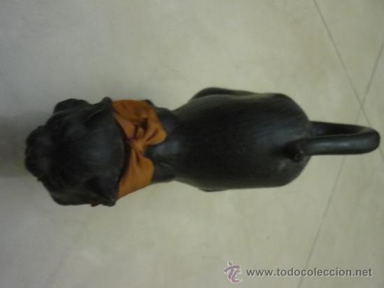 Antig&uuml;edades: Gato negro de biscquit - Foto 3