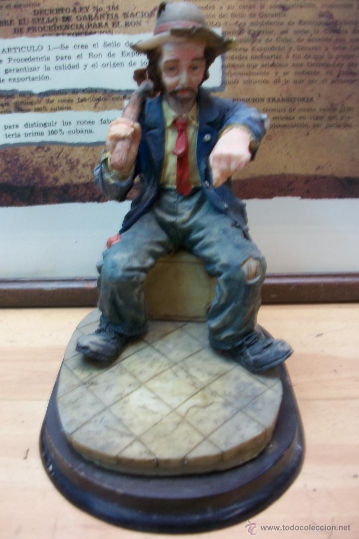 Antig&uuml;edades: ANTIGUA FIGURA DE VAGABUNDO - Foto 3