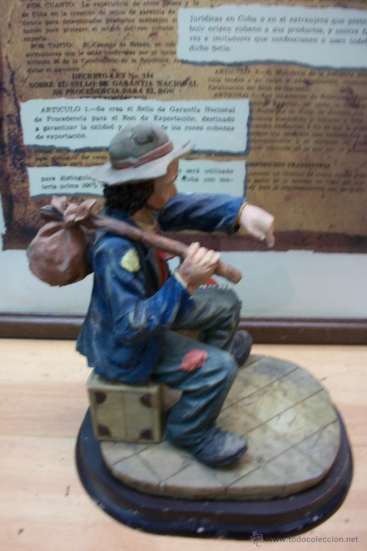 Antig&uuml;edades: ANTIGUA FIGURA DE VAGABUNDO - Foto 5