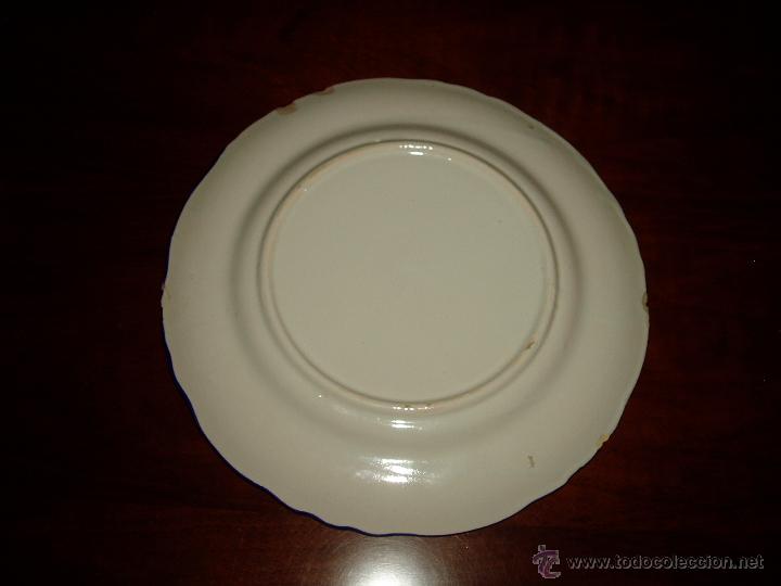 Antig&uuml;edades: Plato de Loza El Espadach&iacute;n - Foto 3