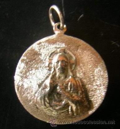 Antig&uuml;edades: medalla virgen de Itziar en plata de ley - 25mm - Foto 2