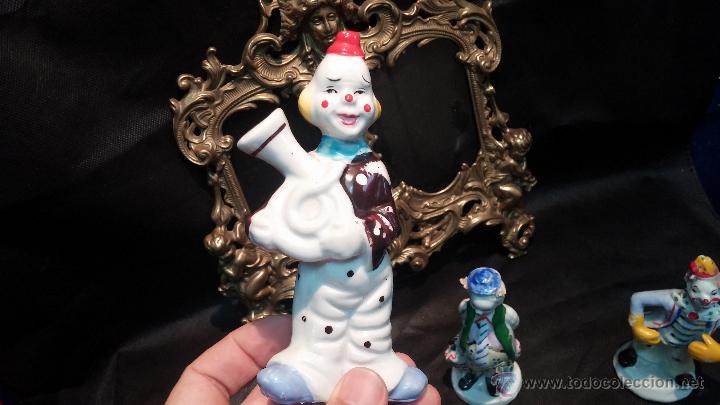 Antig&uuml;edades: Cuatro antiguos payasos de ceramicas - Foto 8