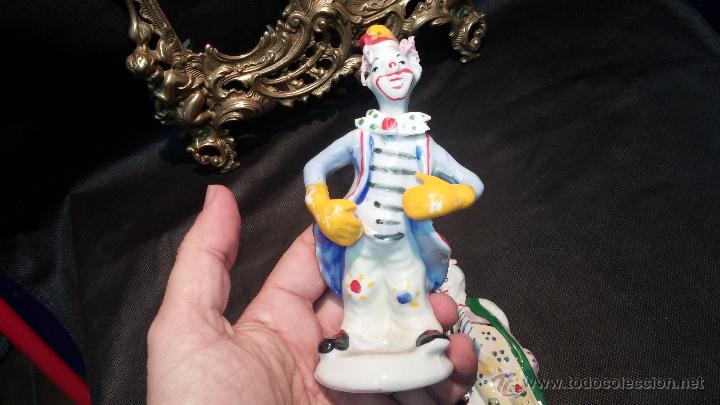 Antig&uuml;edades: Cuatro antiguos payasos de ceramicas - Foto 14