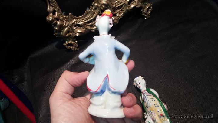 Antig&uuml;edades: Cuatro antiguos payasos de ceramicas - Foto 15