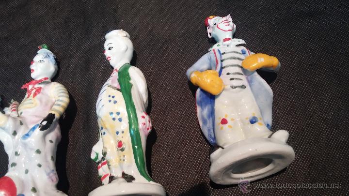 Antig&uuml;edades: Cuatro antiguos payasos de ceramicas - Foto 18
