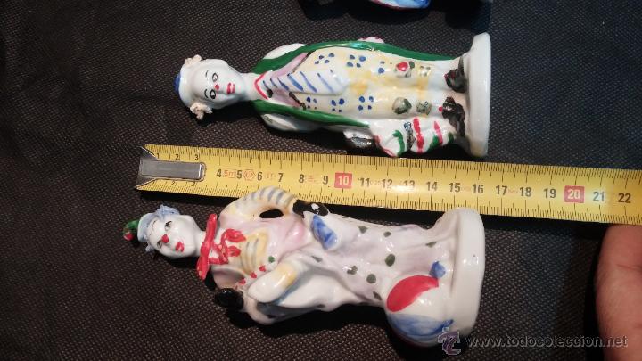 Antig&uuml;edades: Cuatro antiguos payasos de ceramicas - Foto 19