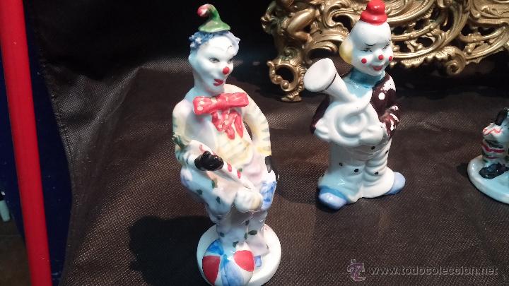 Antig&uuml;edades: Cuatro antiguos payasos de ceramicas - Foto 21