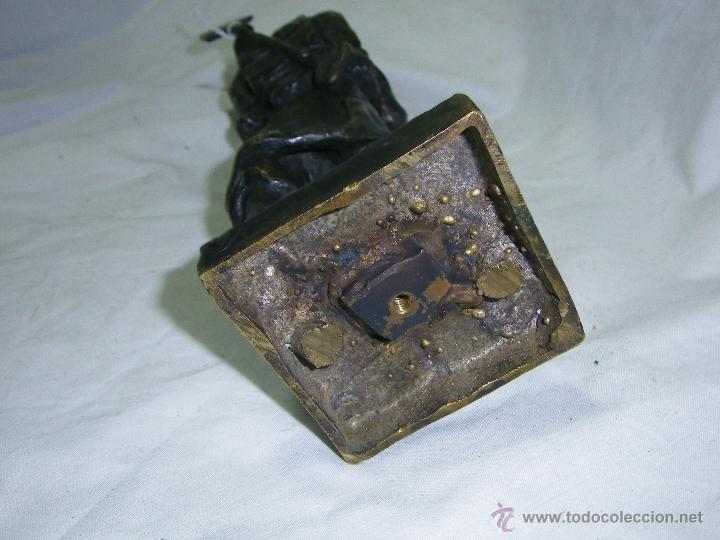 Antig&uuml;edades: FIGURA DE BRONCE- PONTONERO - Foto 4
