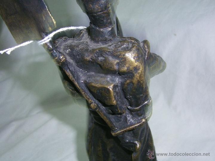 Antig&uuml;edades: FIGURA DE BRONCE- PONTONERO - Foto 6