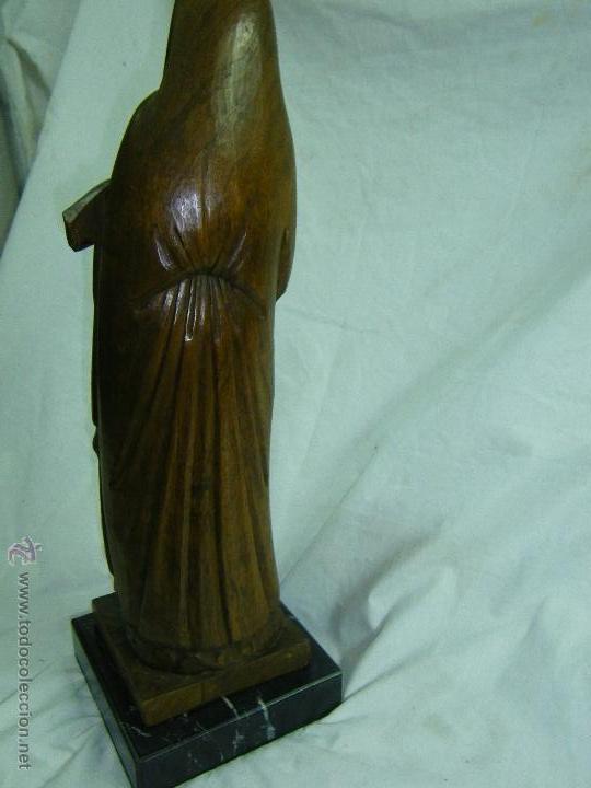 Antig&uuml;edades: TALLA EN MADERA-PIEZA UNICA - Foto 4