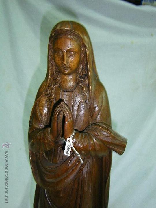 Antig&uuml;edades: TALLA EN MADERA-PIEZA UNICA - Foto 5