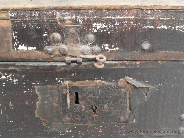 Antig&uuml;edades: ANTIGUO COFRE O BA&Uacute;L. - Foto 5