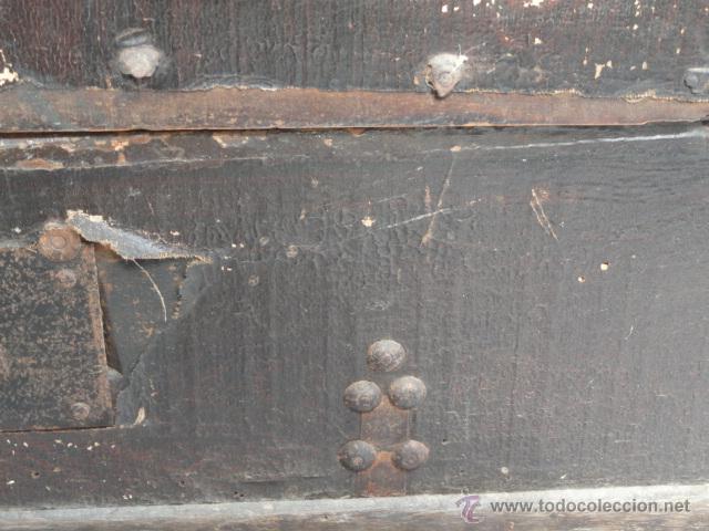 Antig&uuml;edades: ANTIGUO COFRE O BA&Uacute;L. - Foto 6