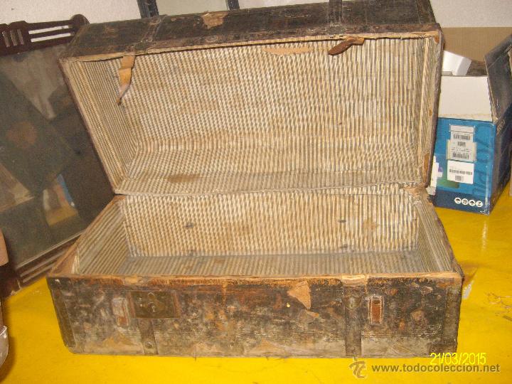 Antig&uuml;edades: Ba&uacute;l  antiguo - Foto 2