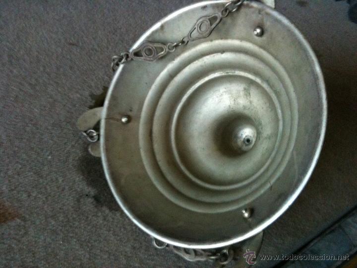 Antig&uuml;edades: lampara con angeles de meneses - Foto 3