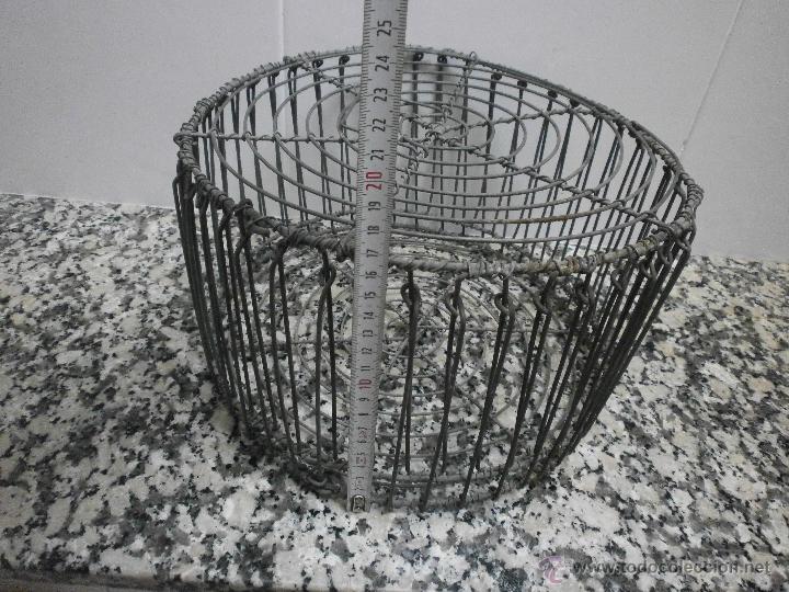 Antig&uuml;edades: JAULA PARA PAJAROS PLEGABLE - Foto 3
