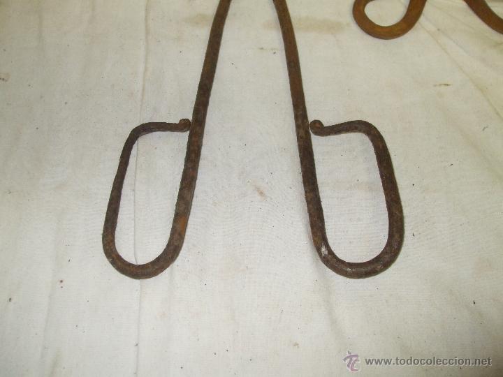 Antig&uuml;edades: Pinzas para la brasa. - Foto 4