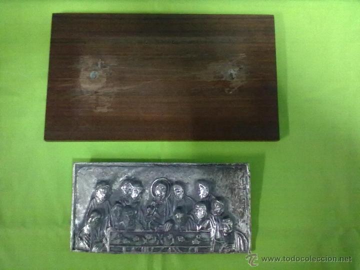 Antig&uuml;edades: FUNDICION ULTIMA CENA SOBRE TABLA - Foto 2